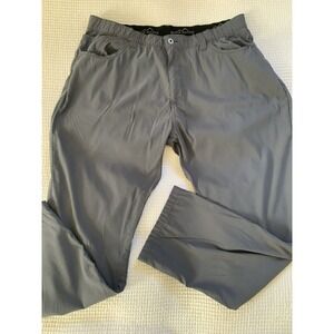 Eddie Bauer Pants Mens 40X32 Gray Hiking Camping Stretch Workout Outdoor
